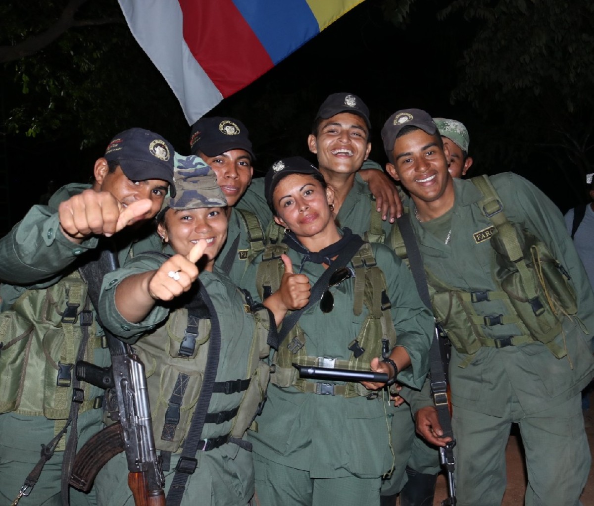 Tierra Grata residents. The camp is home to over 300 ex-FARC members.