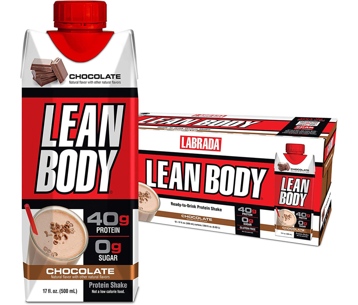 Lean Body Chocolate Protein Shake 12 Pack