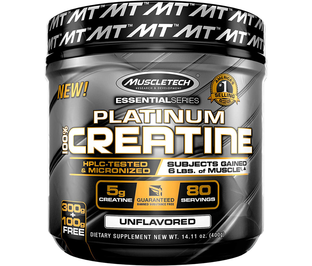 MuscleTech Platinum Creatine Monohydrate Powder