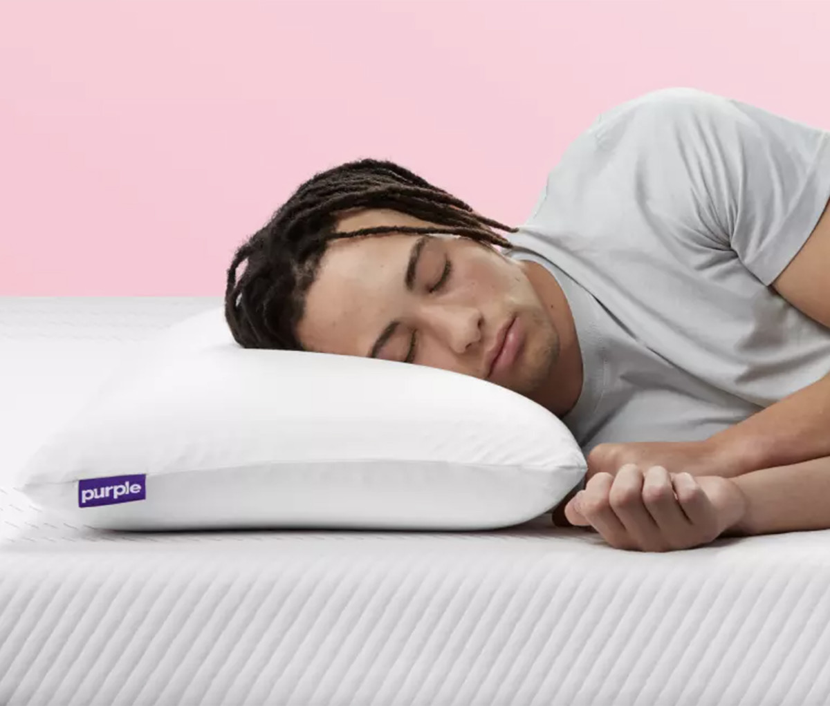 Purple Harmony Pillow