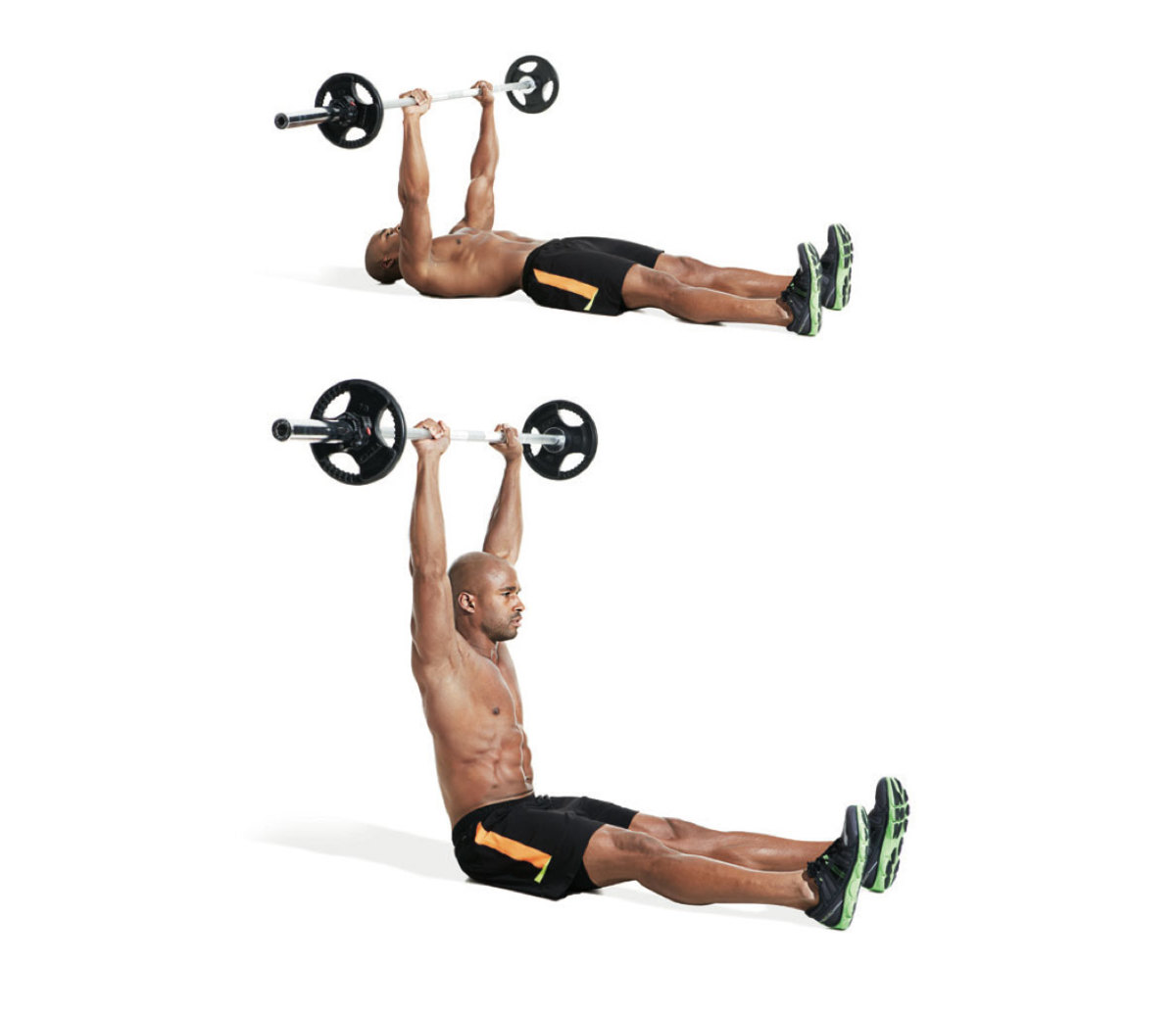 lower ab exercises with dumbbells