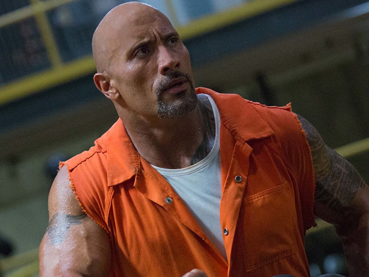 Dwayne Johnson stars as Luke Hobbs in 'The Fate of the Furious' Dwayne Johnson stars as Luke Hobbs in 'The Fate of the Furious'