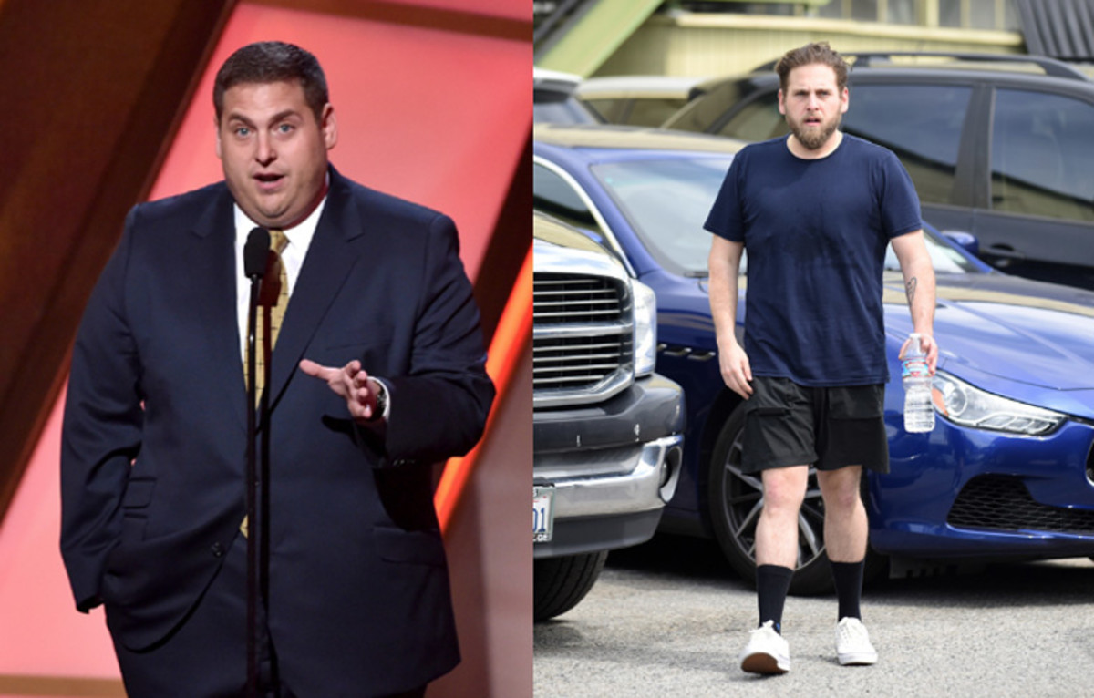 Jonah Hill shows off weight loss