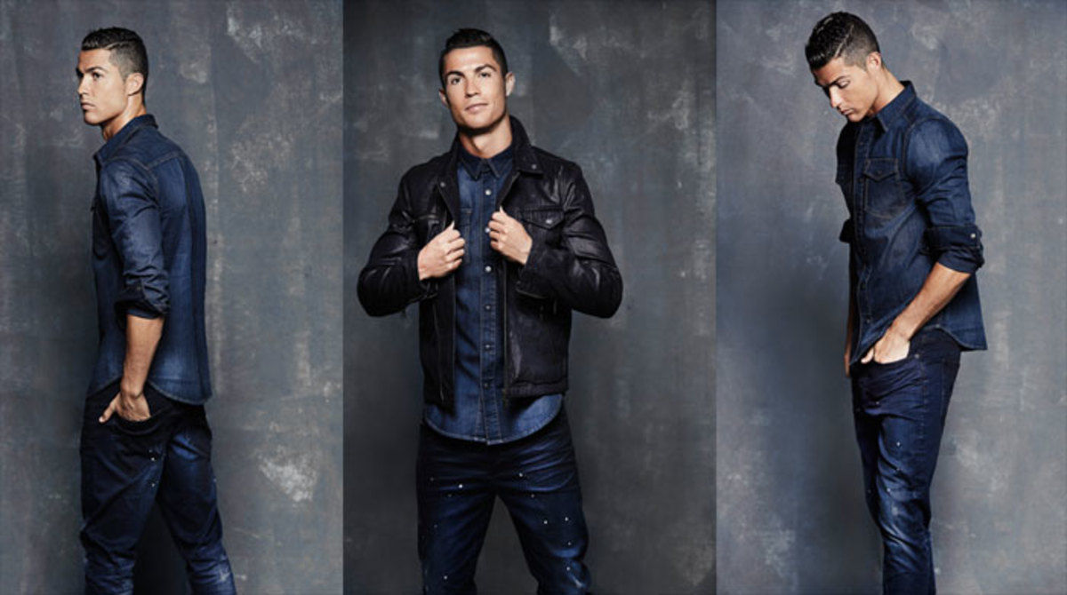 Cristiano Ronaldo, Real Madrid, Denim Fashion Line