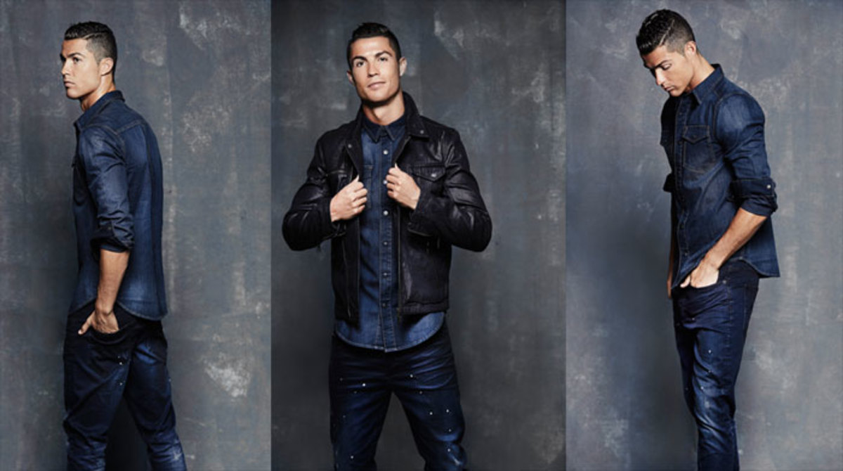 Cristiano Ronaldo, Real Madrid, Denim Fashion Line Cristiano Ronaldo, Real Madrid, Denim Fashion Line
