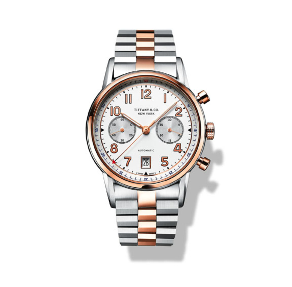 Tiffany CT60R Watch in 18k Rose Gold Tiffany CT60R Watch in 18k Rose Gold