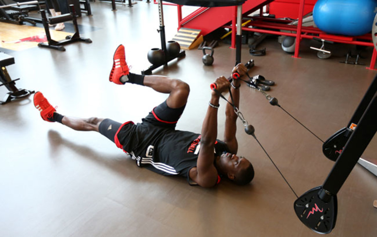 Tony Snell, NBA player, training and working out