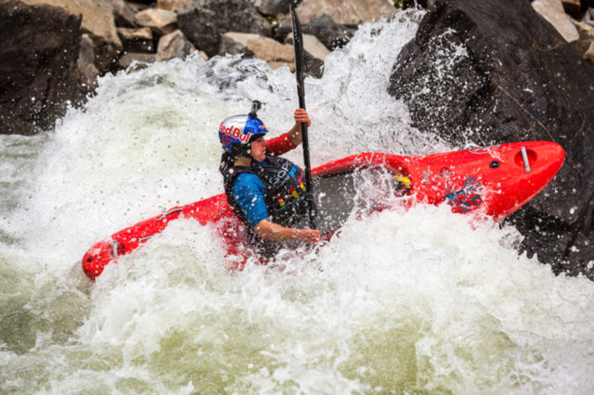 North Fork Championship Nouria Newman at Rock Drop in Jacob's Ladder.