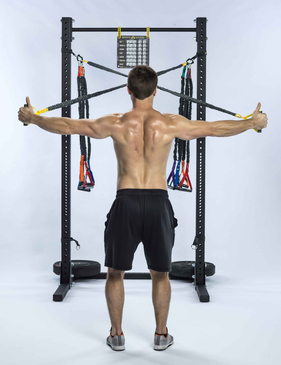 Athletic Crossover Symmetry Individual Exercise Package w/ Door Belt Attachment 